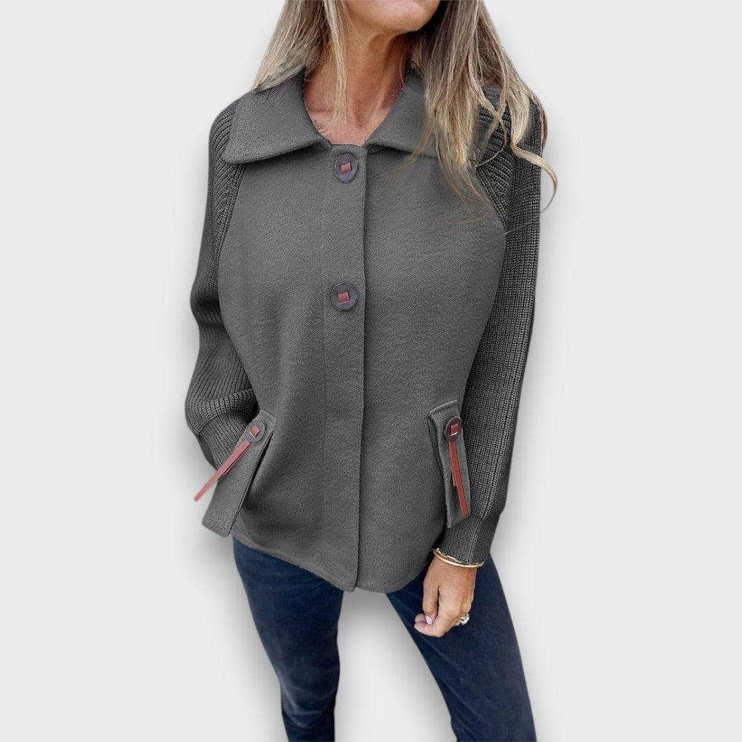 Lunaris | Jacket with Contrasting Sleeves