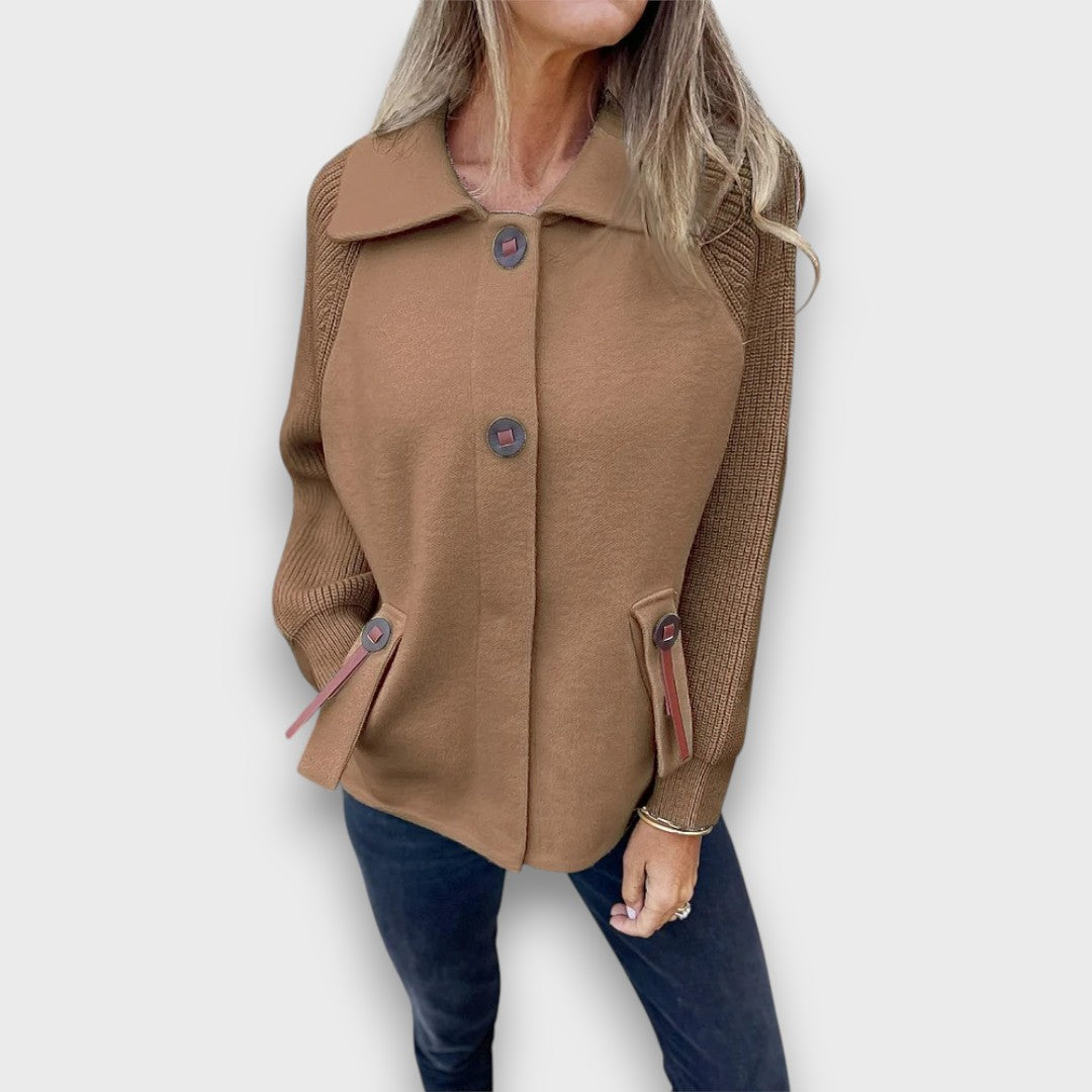 Lunaris | Jacket with Contrasting Sleeves