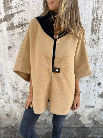 Alessia | Exclusive Stand Collar Half-Zip Jacket - Limited Edition