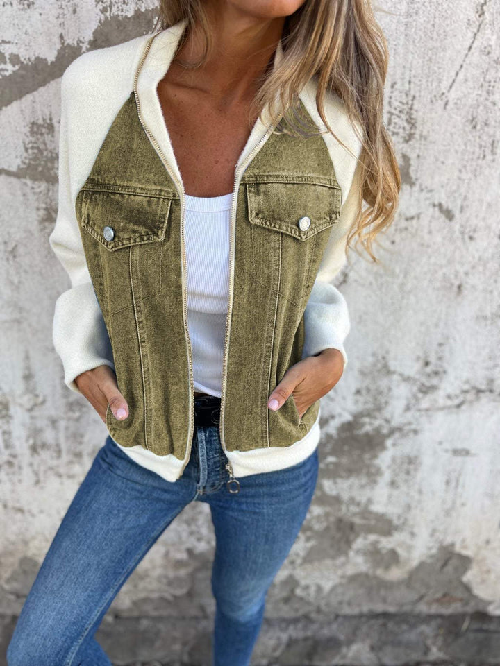 Zoe™ - Elegant Denim Jacket for a Trendy Look