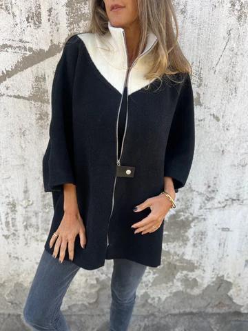 Alessia | Exclusive Stand Collar Half-Zip Jacket - Limited Edition