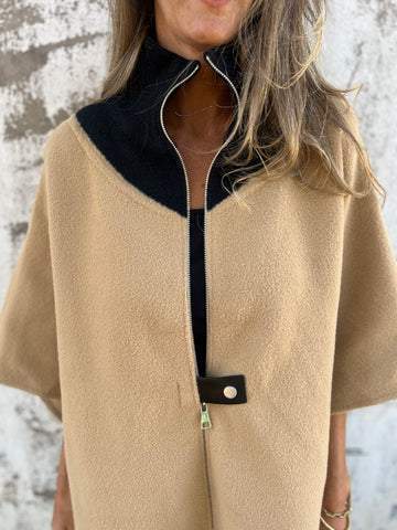 Alessia | Exclusive Stand Collar Half-Zip Jacket - Limited Edition