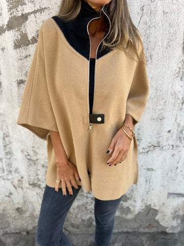 Alessia | Exclusive Stand Collar Half-Zip Jacket - Limited Edition