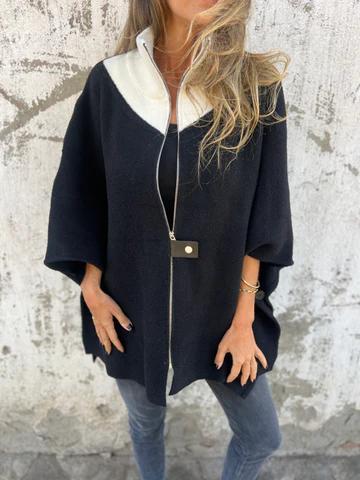 Alessia | Exclusive Stand Collar Half-Zip Jacket - Limited Edition