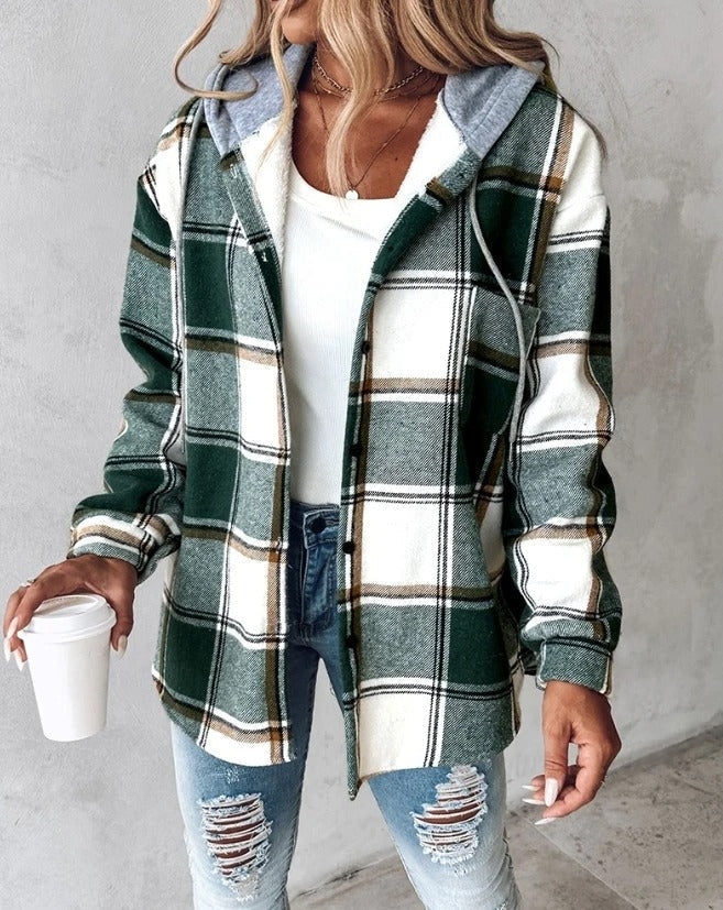 Elegant Jasmine | Blocked Jacket for a Unique Style