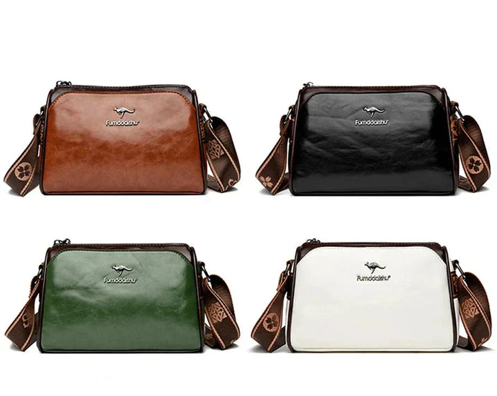 Women Retro Leather Handbag