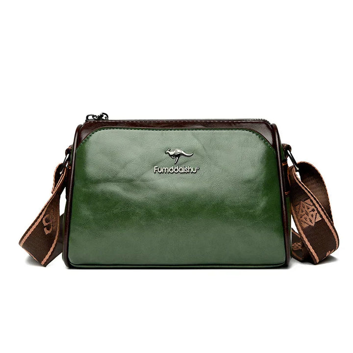 Women Retro Leather Handbag