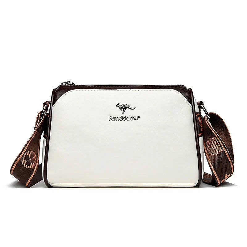 Women Retro Leather Handbag