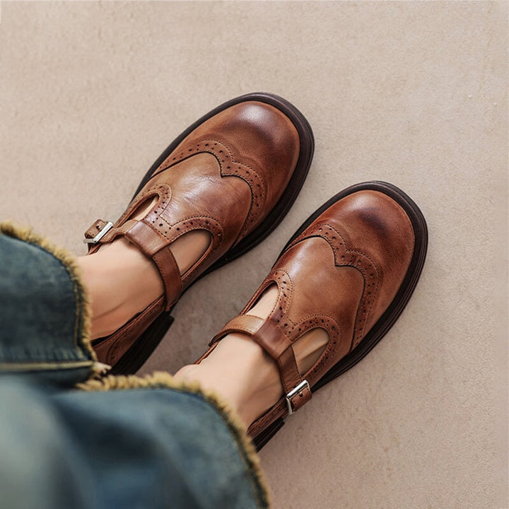 Amber | Stylish Mary Jane Flats for Any Look