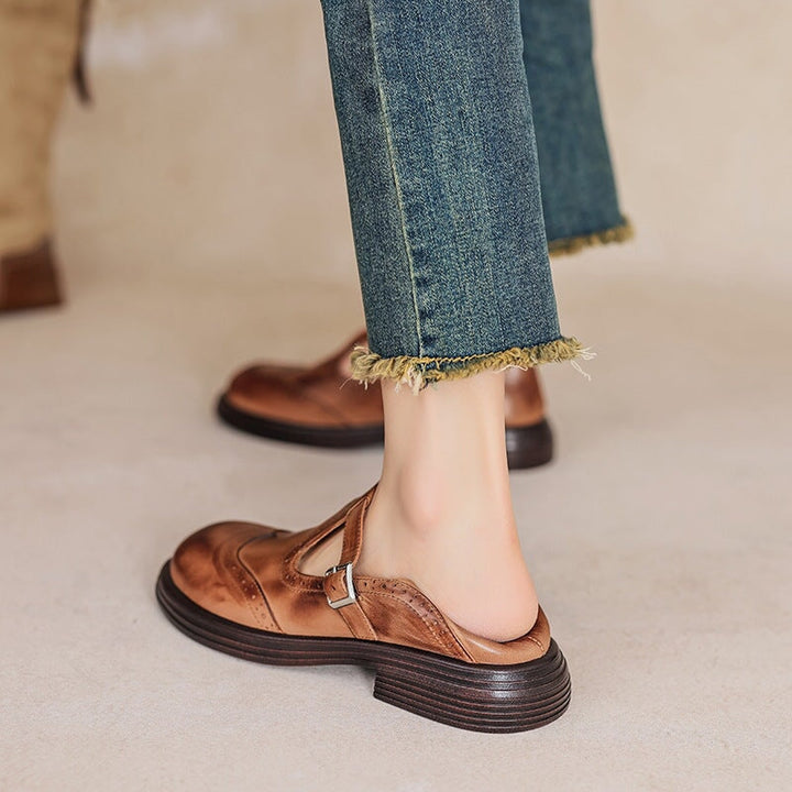Amber | Stylish Mary Jane Flats for Any Look