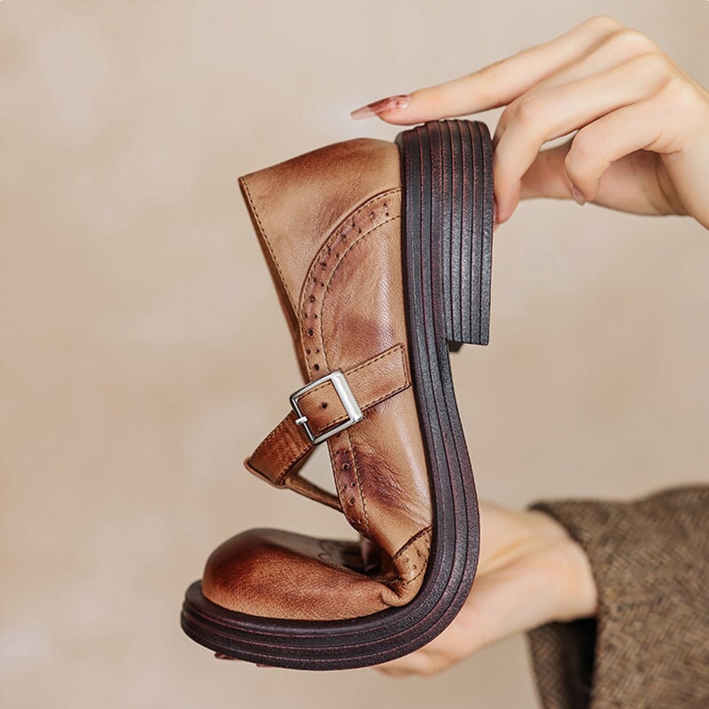 Amber | Stylish Mary Jane Flats for Any Look
