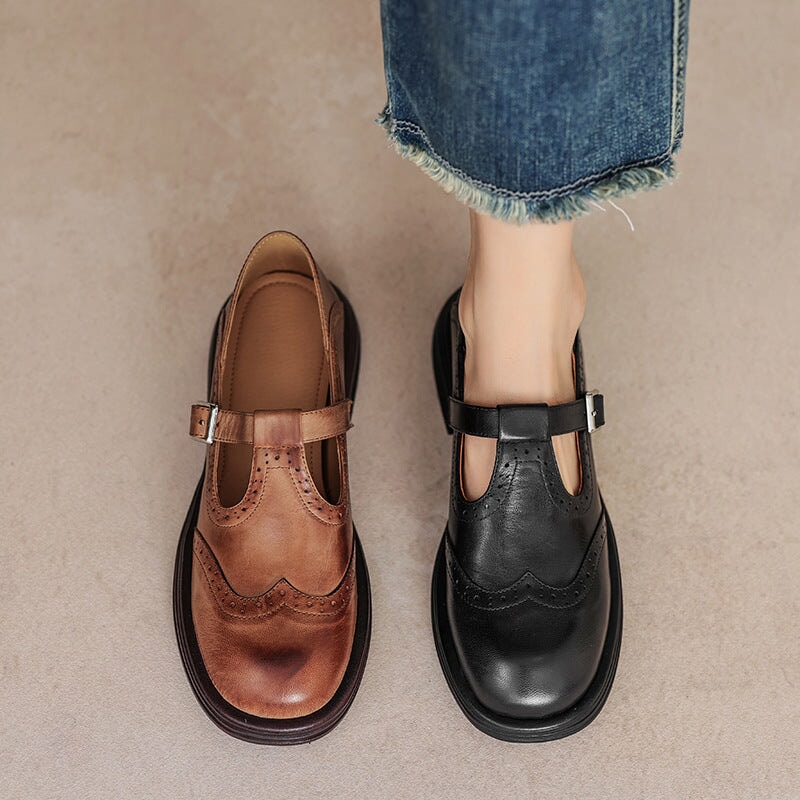 Amber | Stylish Mary Jane Flats for Any Look