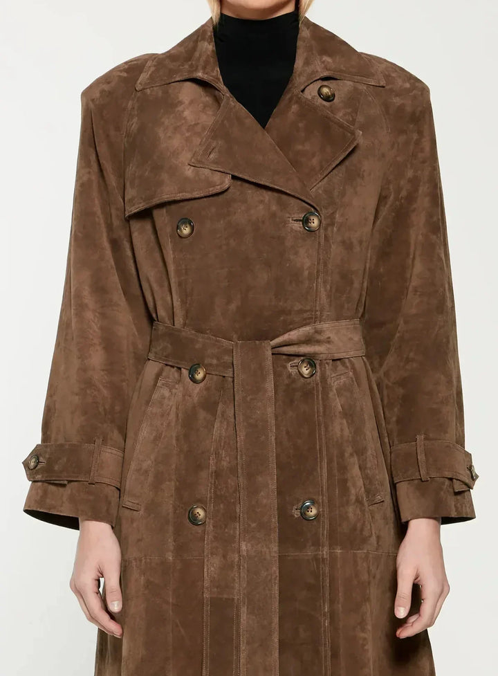 Isabella | Exclusive Double-Breasted Trench Coat – Limited Edition