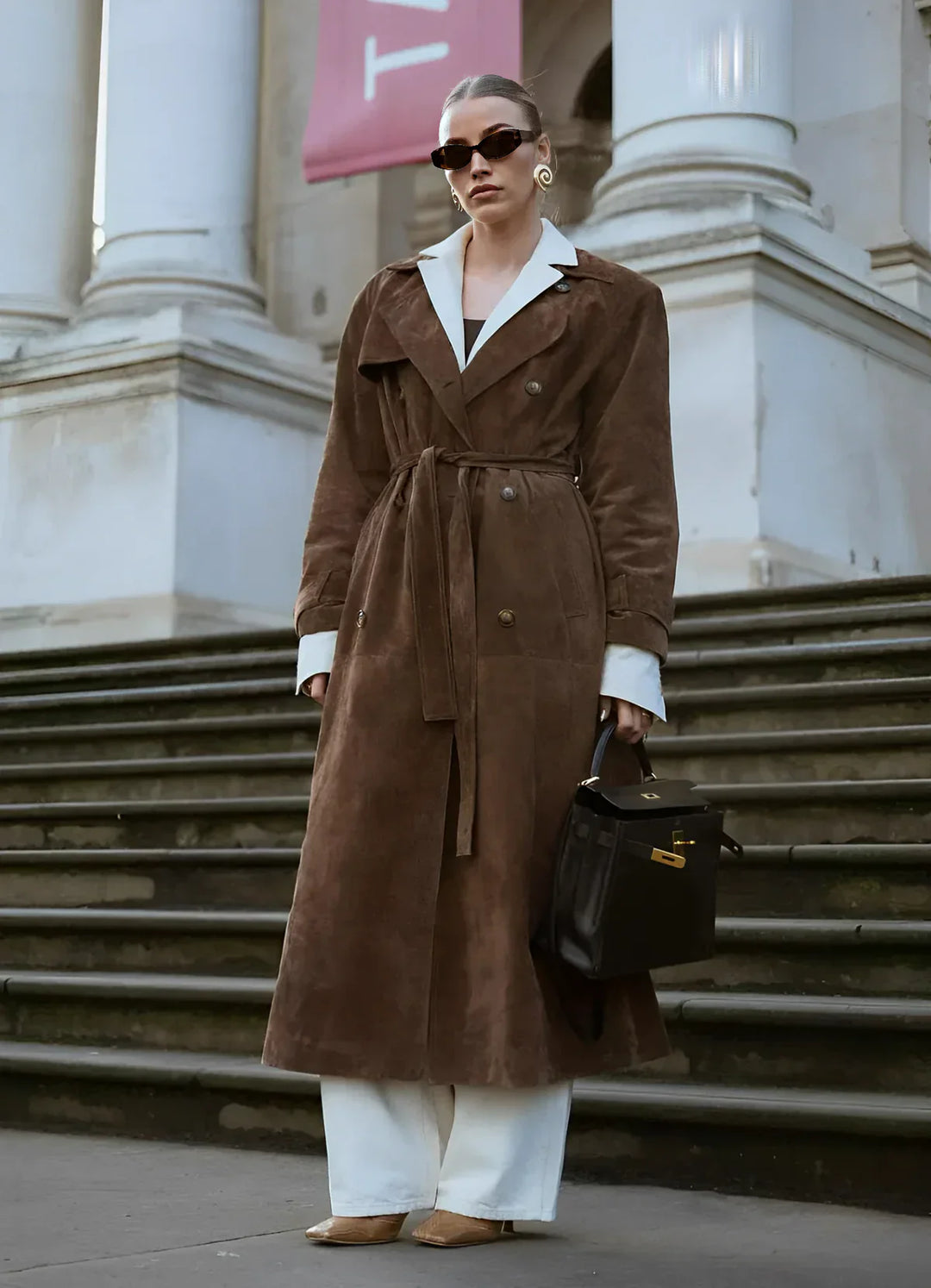 Isabella | Exclusive Double-Breasted Trench Coat – Limited Edition