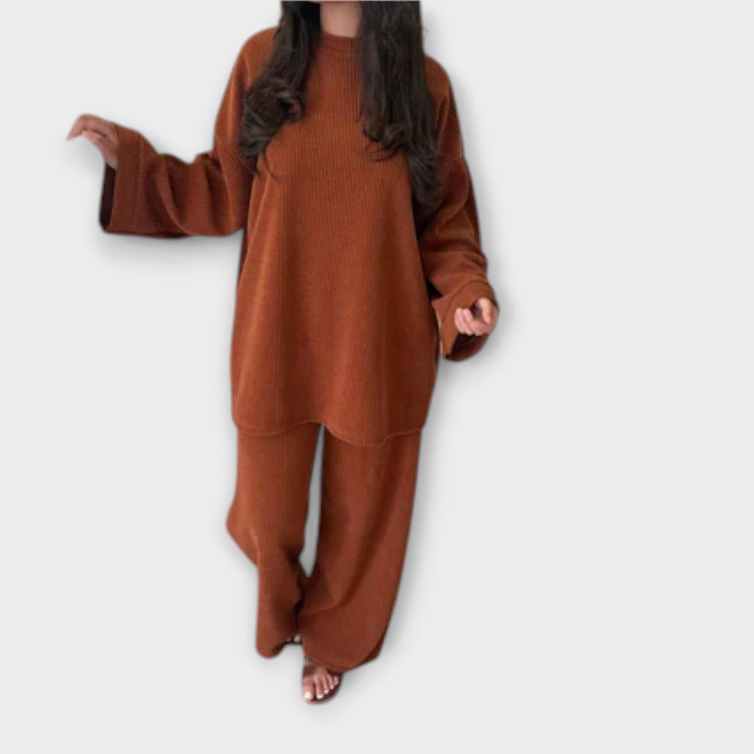 Olivia | Oversized Set - Ribbed Style