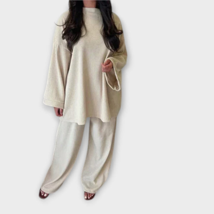 Olivia | Oversized Set - Ribbed Style