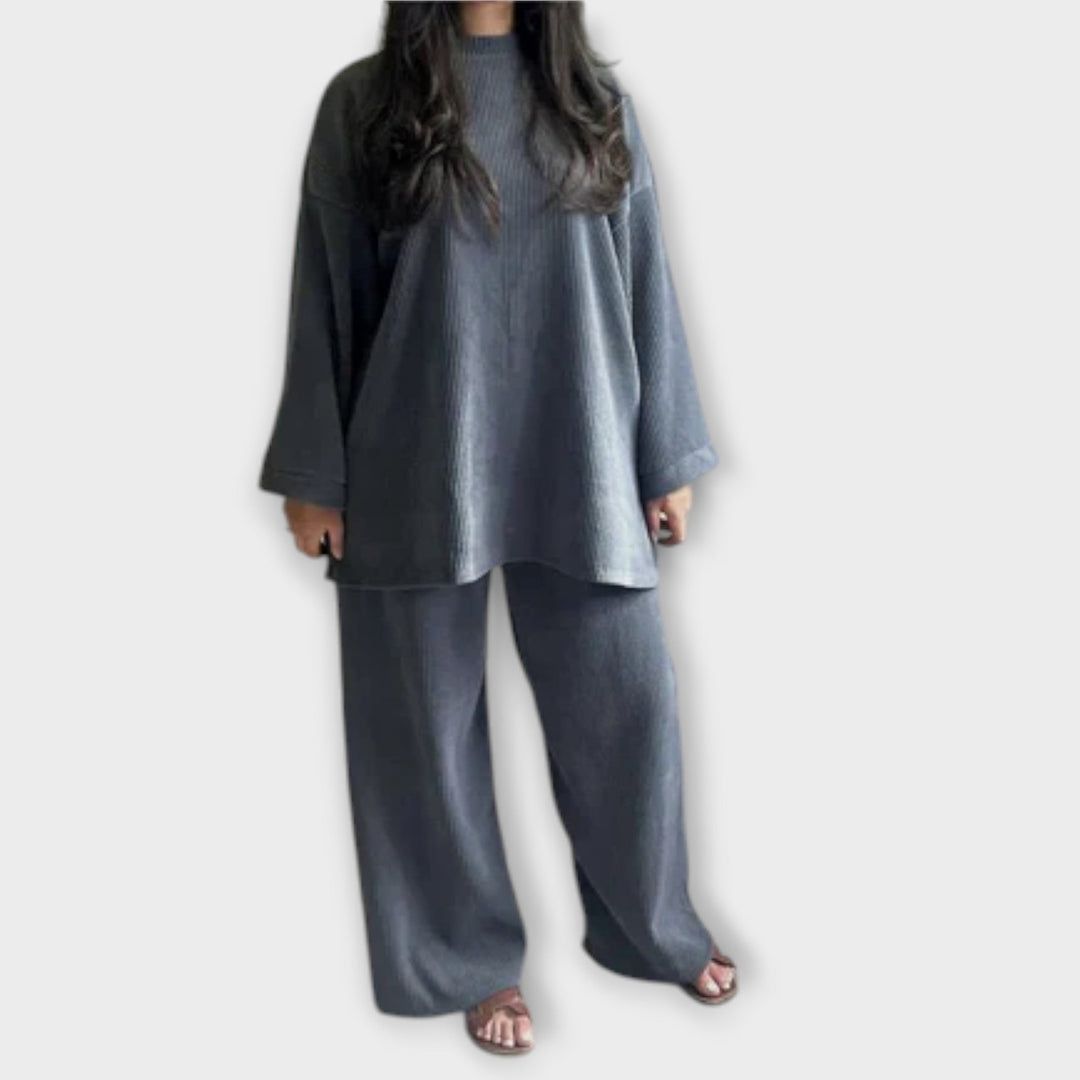 Olivia | Oversized Set - Ribbed Style