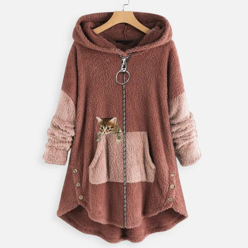 Vanda | Warm And Soft Jacket As Cozy As A Teddy Bear