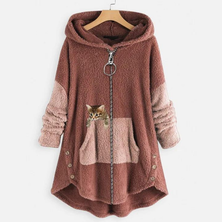 Vanda | Warm And Soft Jacket As Cozy As A Teddy Bear