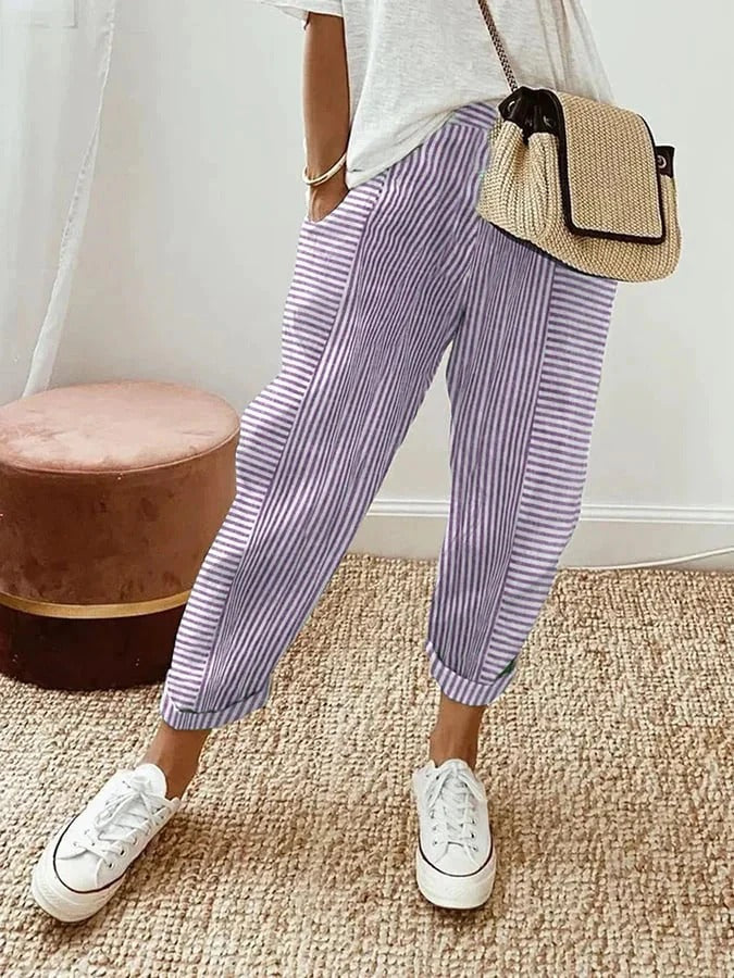 Lore | Trendy striped pants for a stylish look
