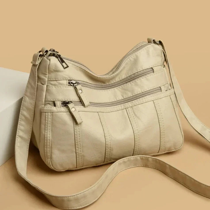 Nina - Soft Leather Crossbody Bag