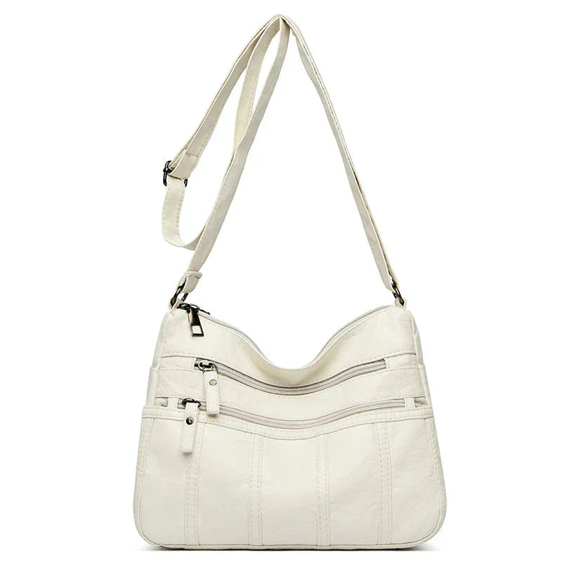 Nina - Soft Leather Crossbody Bag