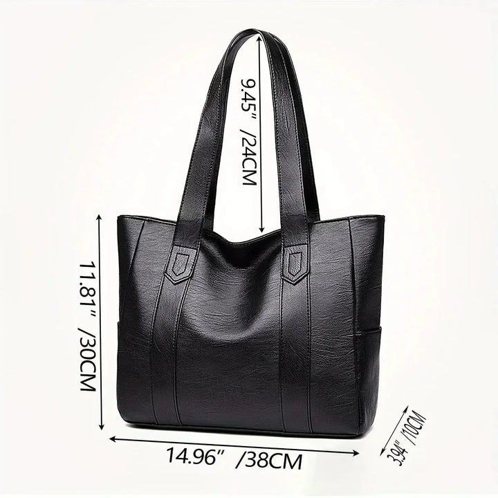 Xanthe | Classic Large Capacity Vegan Tote Bag
