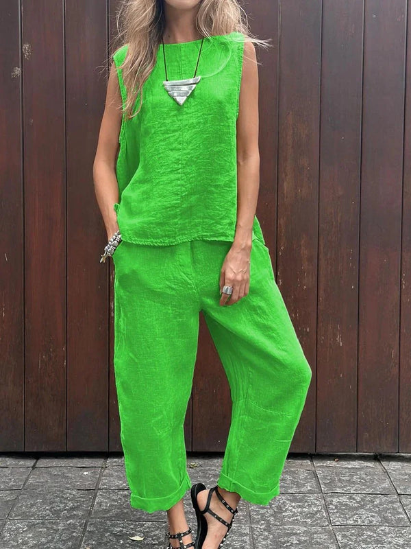 Viviana - Handcrafted Cotton Summer Set
