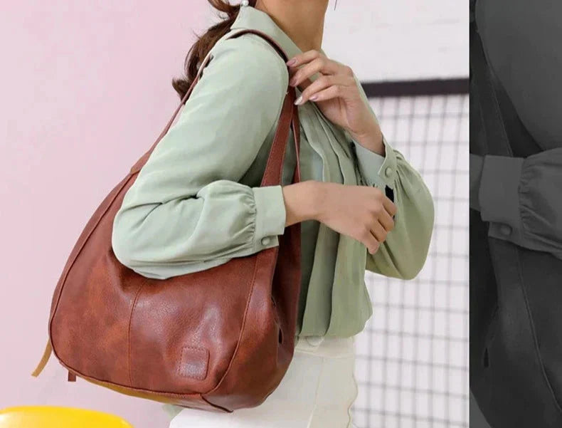 Addison - Vintage Leather Handbag